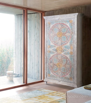 Armario Madera Mango 2 Puertas (90x40x180)