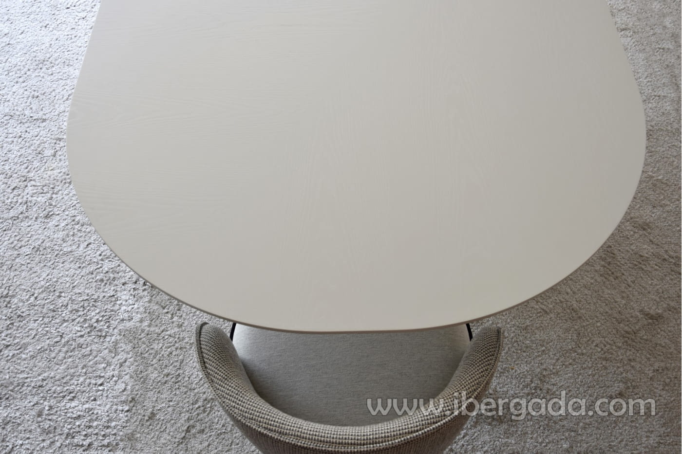 Mesa de Comedor Facetas Fresno Blanco (230x110)-5