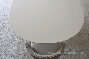 Mesa de Comedor Facetas Fresno Blanco (230x110)-5