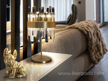 Sobremesa Grace Oro 6L (25x25x50)
