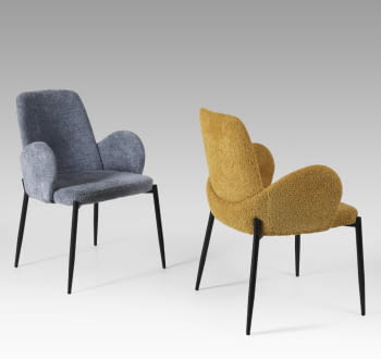 Silla Miguel Tapizada/Negra