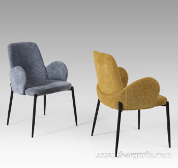Silla Miguel Tapizada/Negra