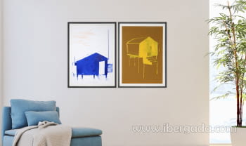 Cuadro Casa Amarilla (114x84)-2