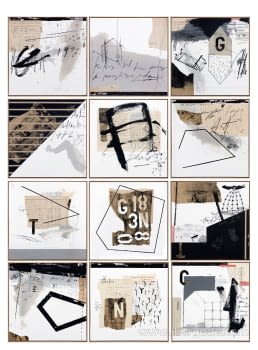 Cuadro Colección Abstracta VII (50x50) - 2