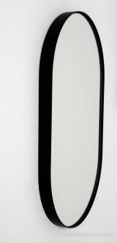 Espejo Ovalado Negro (100x60) - 2