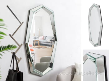 Espejo Octogonal Cristal (120x60)