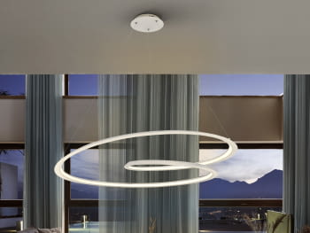 Lampara Looping Blanco (97x97)