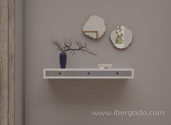 Consola Moncada Colgada (110x25x14)