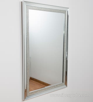 Espejo Marco Brillantes Rectangular (120x80)