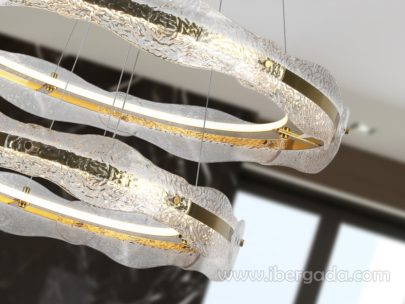 Lampara Lira Oro 2 Aros (80x80)-3