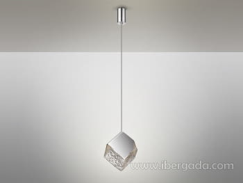 Colgante Priscila Cromo 1L (24x24)