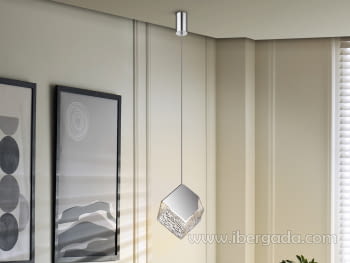 Colgante Priscila Cromo 1L (24x24)-2