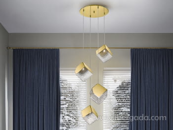 Lampara Priscila Oro 4L (50x50)-2