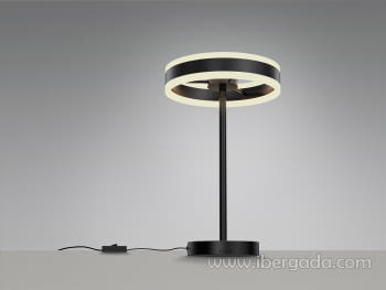Sobremesa Helia Negro (30x30x49)