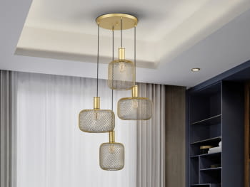 Lampara Osiris Oro 4L (58x58)