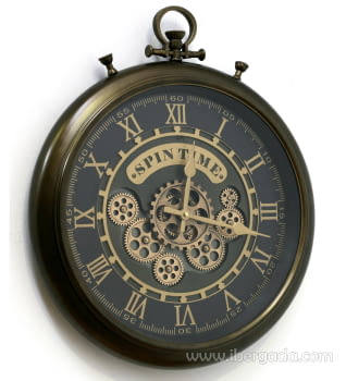 Reloj Spin Time Latón (62x52)