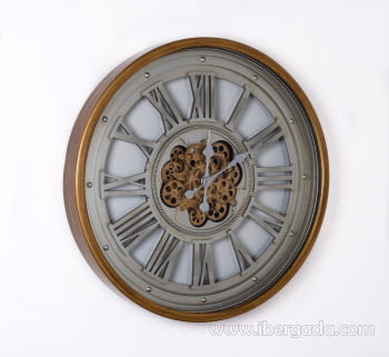 Reloj Doble Marco (80x80)