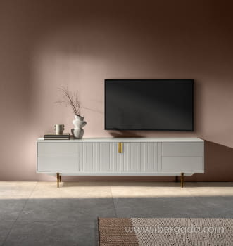 Mueble TV Candem Blanco (200x42x57)