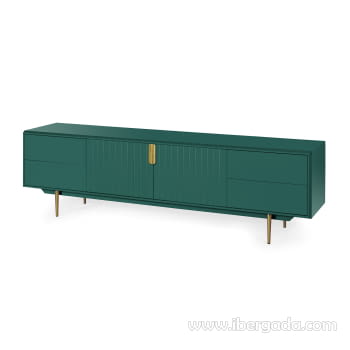 Mueble TV Candem Verde (200x42x57)