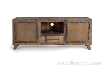 Mueble TV Rivato Madera/Metal (150x40x60)-2