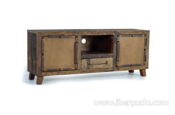 Mueble TV Rivato Madera/Metal (150x40x60)-3