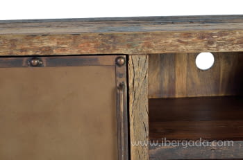 Mueble TV Rivato Madera/Metal (150x40x60)-6