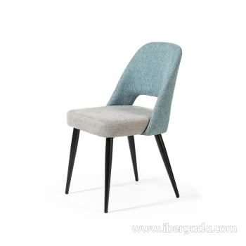 Silla de Comedor DC-624 Azul/Gris