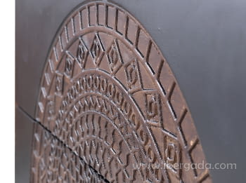 Comoda Lasana Madera/Metal (95x40x90)-6