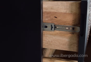 Comoda Lasana Madera/Metal (95x40x90)-7