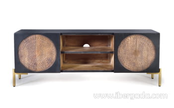Mueble TV Lasana Madera/Metal (145x40x56)