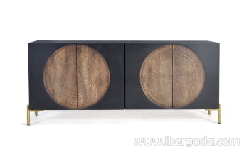 Aparador Lasana Madera/Metal (173x45x77)
