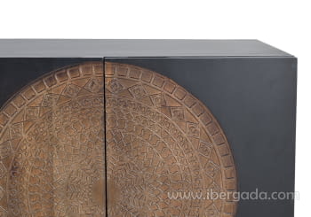 Aparador Lasana Madera/Metal (173x45x77)-6