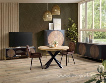 Aparador Lasana Madera/Metal (173x45x77)-10