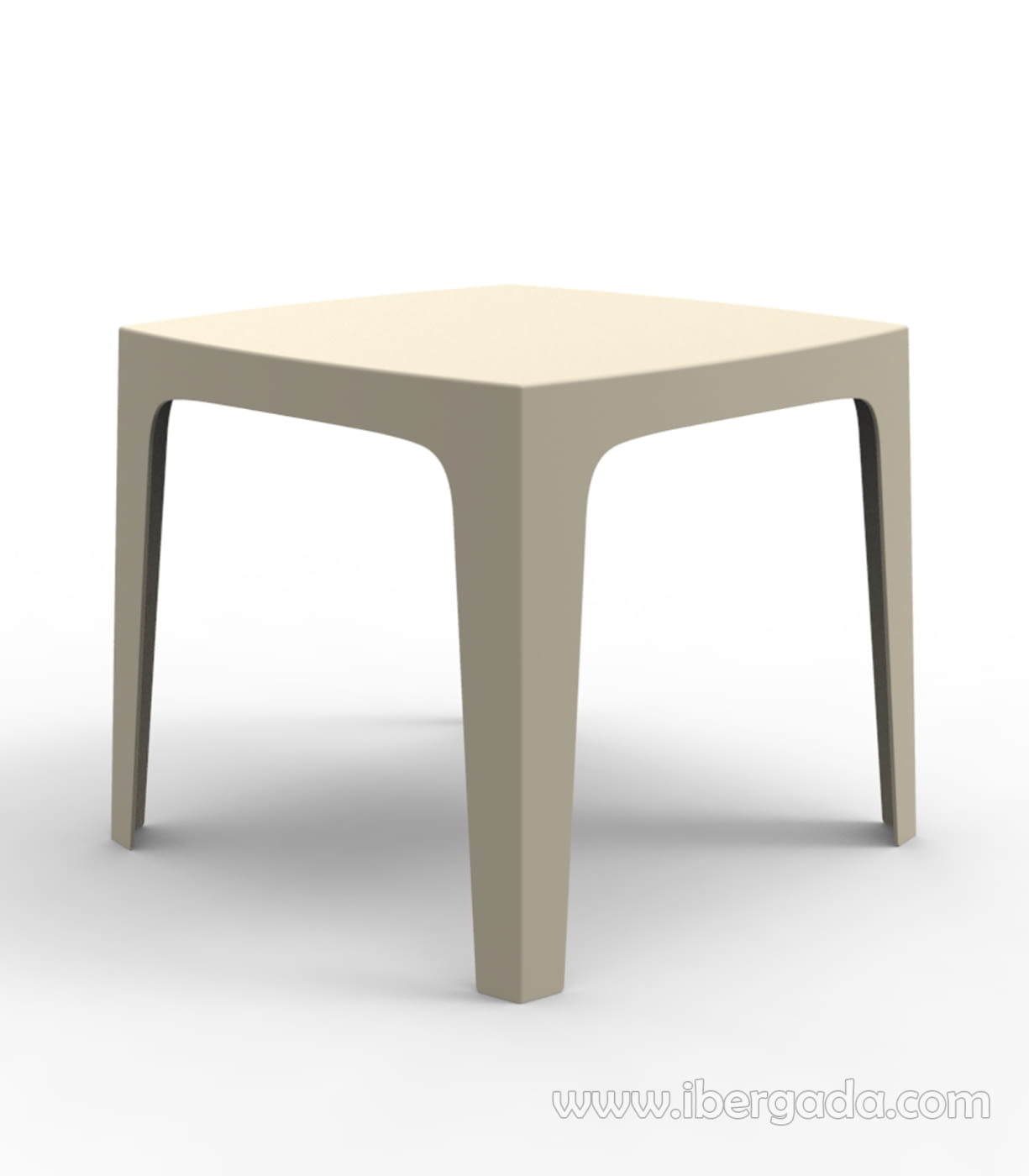 Mesa de Comedor Solid Apilable (86x86x75)-1