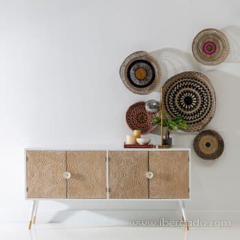 Aparador Klee 4 puertas (160x40x79)