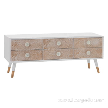 Mueble TV Klee 6 cajones (120x40x50)-1