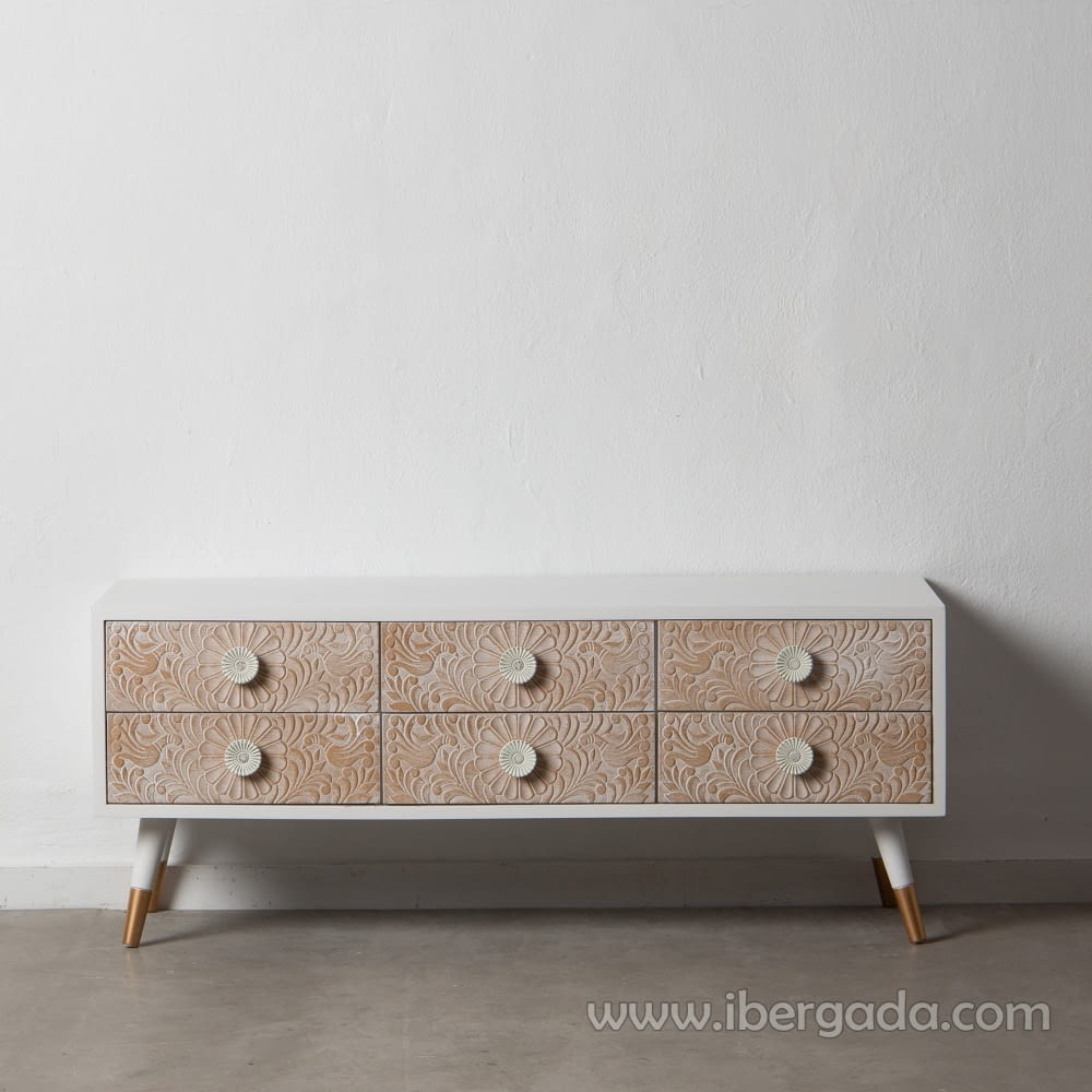 Mueble TV Klee 6 cajones (120x40x50)-3