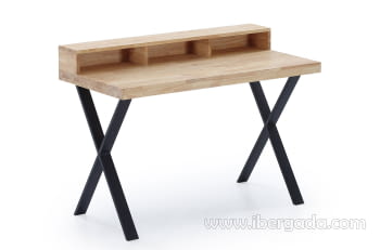 Escritorio X-Loft Roble Nordish/Negro (120x60)