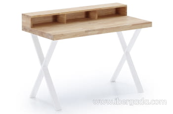 Escritorio X-Loft Roble Nordish/Blanco (120x60)