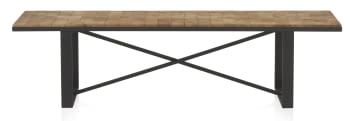 Banco Madera/Hierro Fedra (175x35x46)