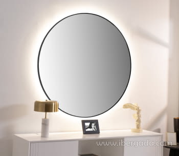 Espejo Redondo con luz LED (80X80)