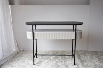 Consola N24 Piedra Sinterizada Negro (120x40x80)