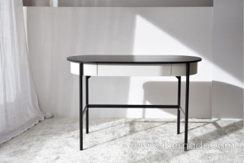 Escritorio N26 Negro/Gris (117x56x76)