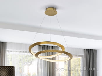 Lampara Eternity Oro (60x60) Dimmable