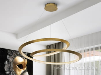 Lampara Eternity Oro (97x97) Dimmable
