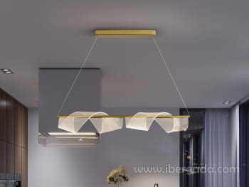 Lampara Velas Oro (100x22)