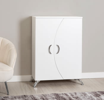 Zapatero Zafir Blanco (74x33x110)