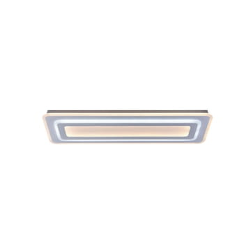 Plafón Rectangular Cryn Blanco 125W Smart (90x30)