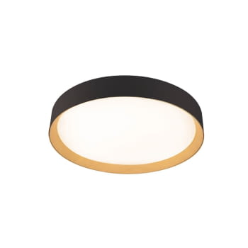 Plafón Redondo Lea Negro 72W (80x80)