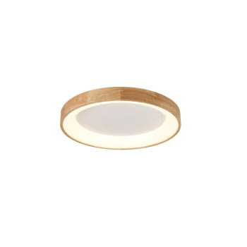 Plafón Redondo Mad Madera/Natural 28W (47x47)